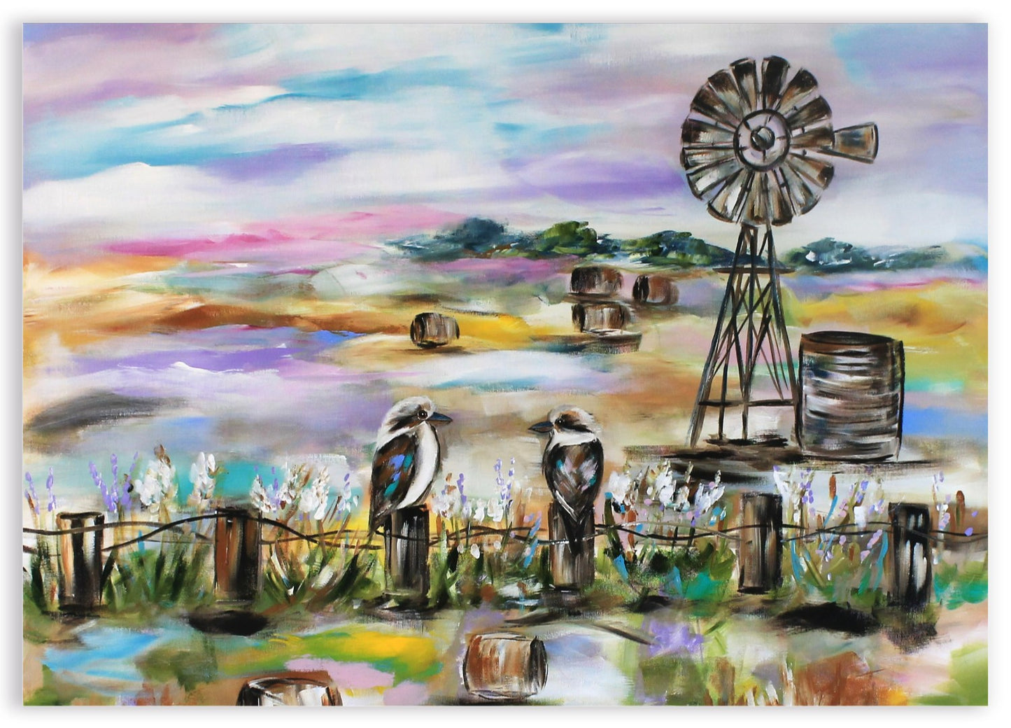 Outback Whispers – A3 Art Print