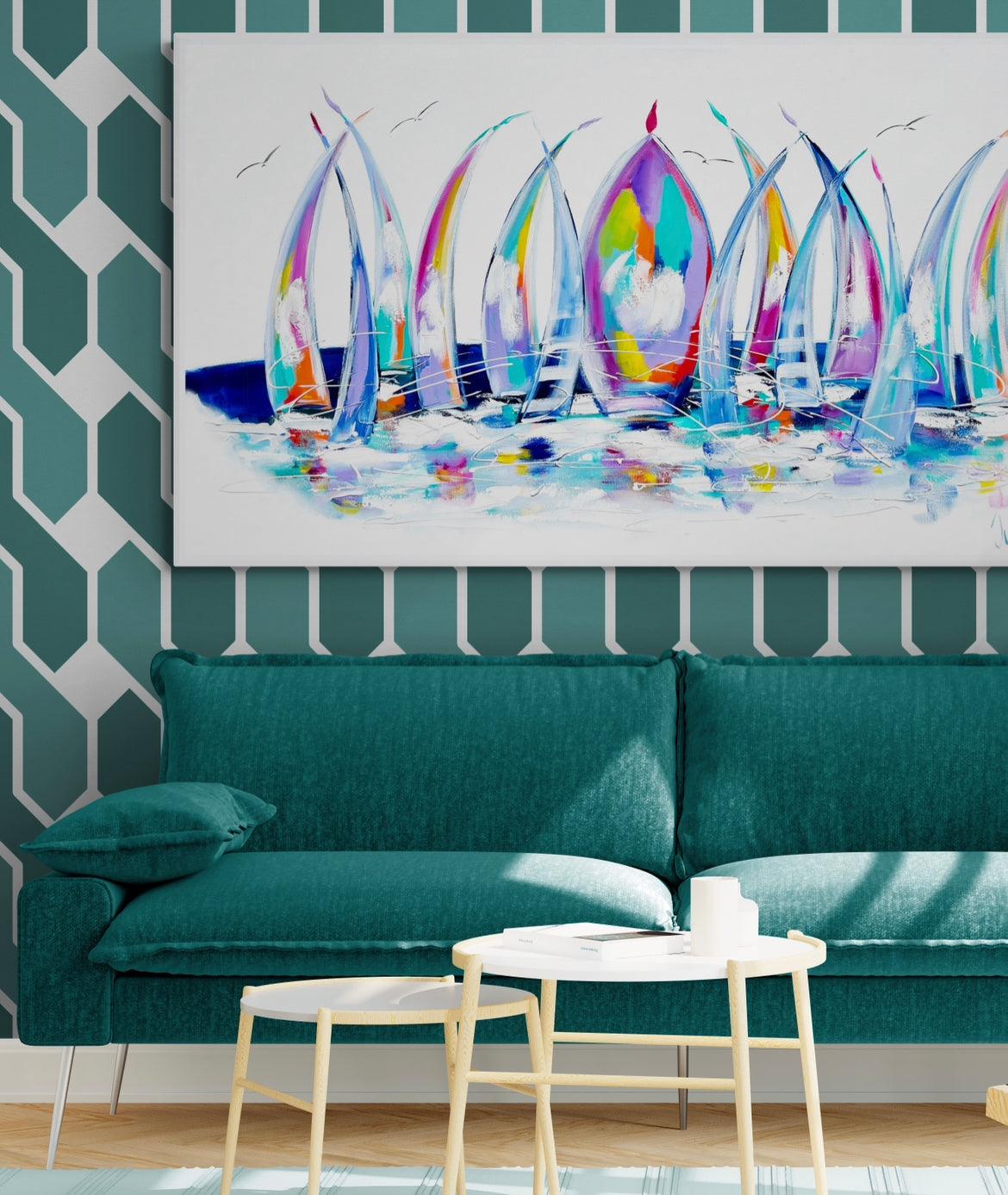 Sailing - Sailors Spectrum - Julia Jones Art