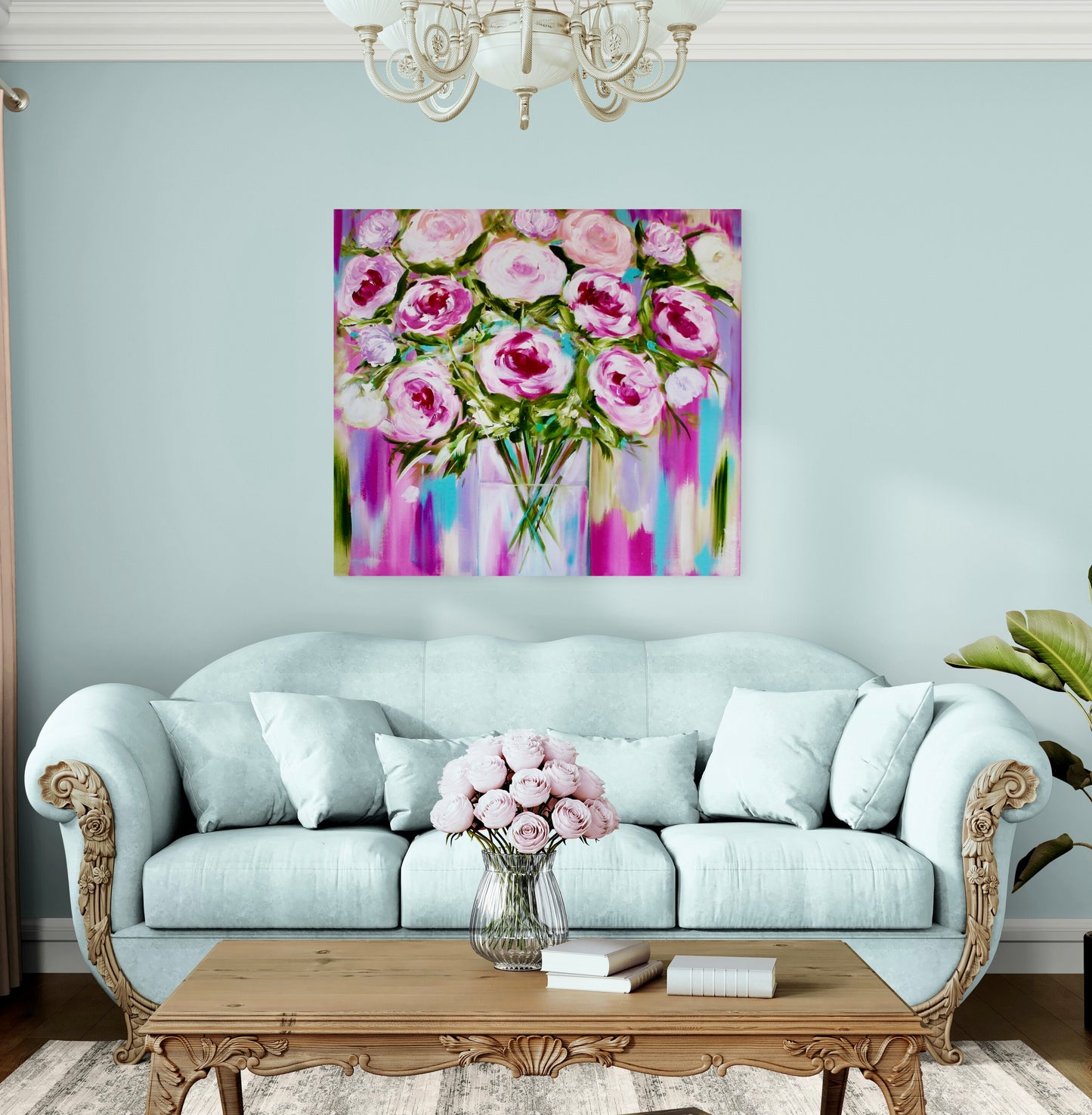 Sweet Blooms 1m x 1m