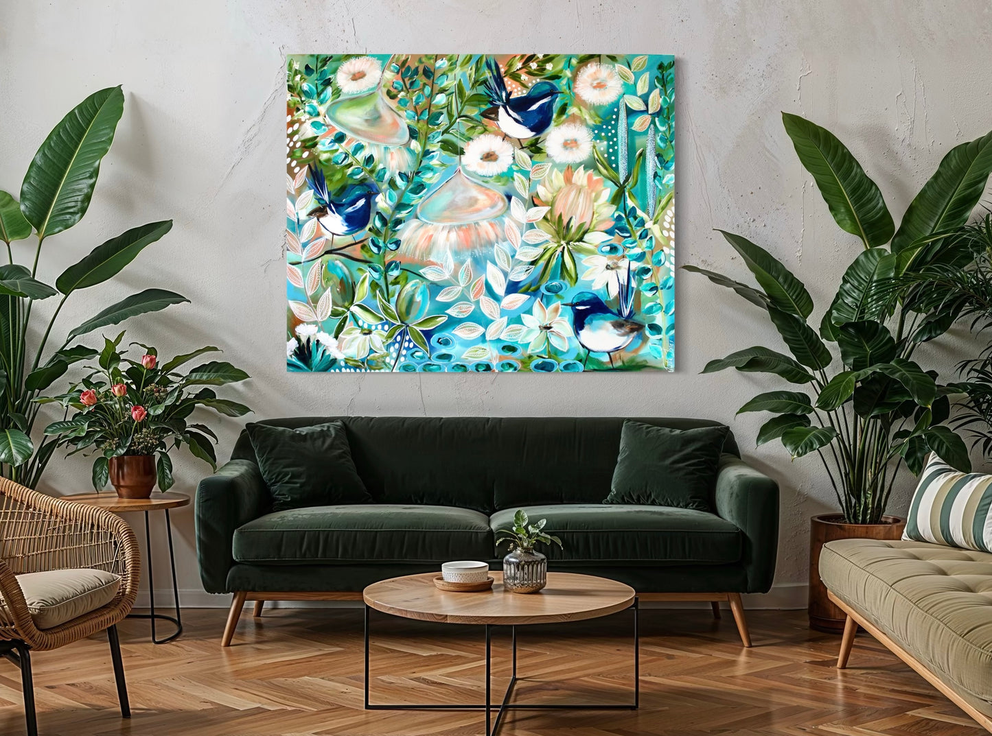 Garden of Wandering Wrens - 1mx800