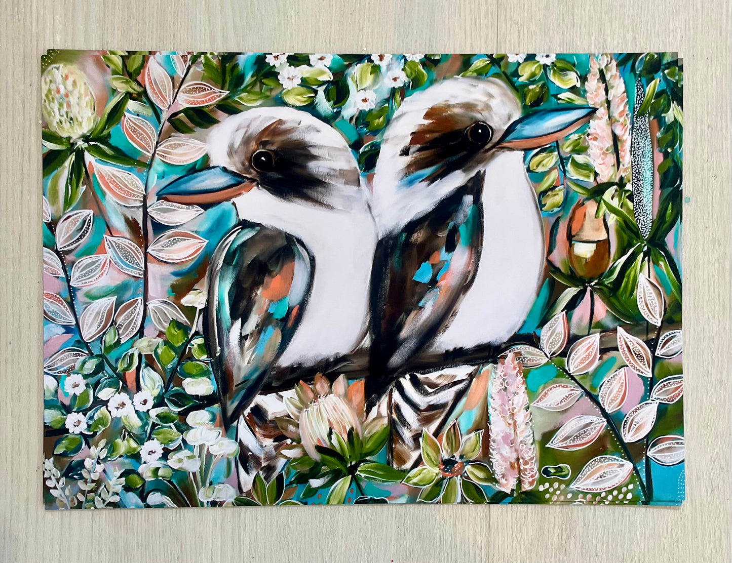 A4 Print - kookaburra companions