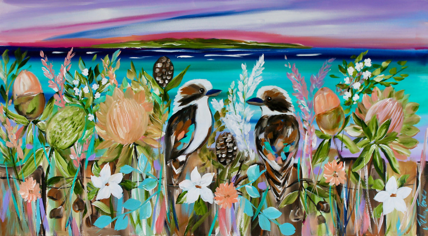 Coastal Chorus – A Celebration of Native Beauty 1300mm x 720mm