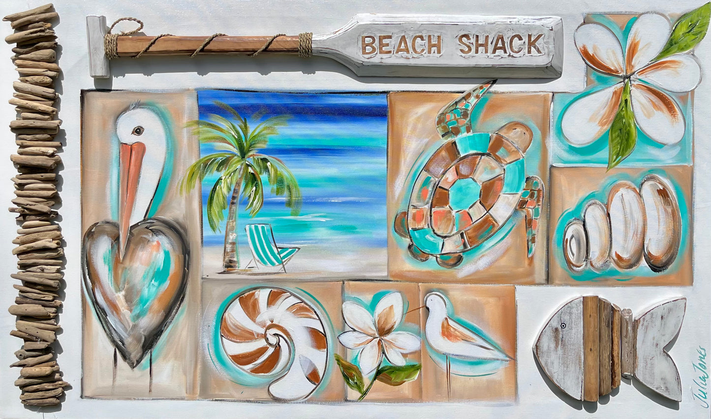 Beach Vibes - Coastal Harmony - Julia Jones Art