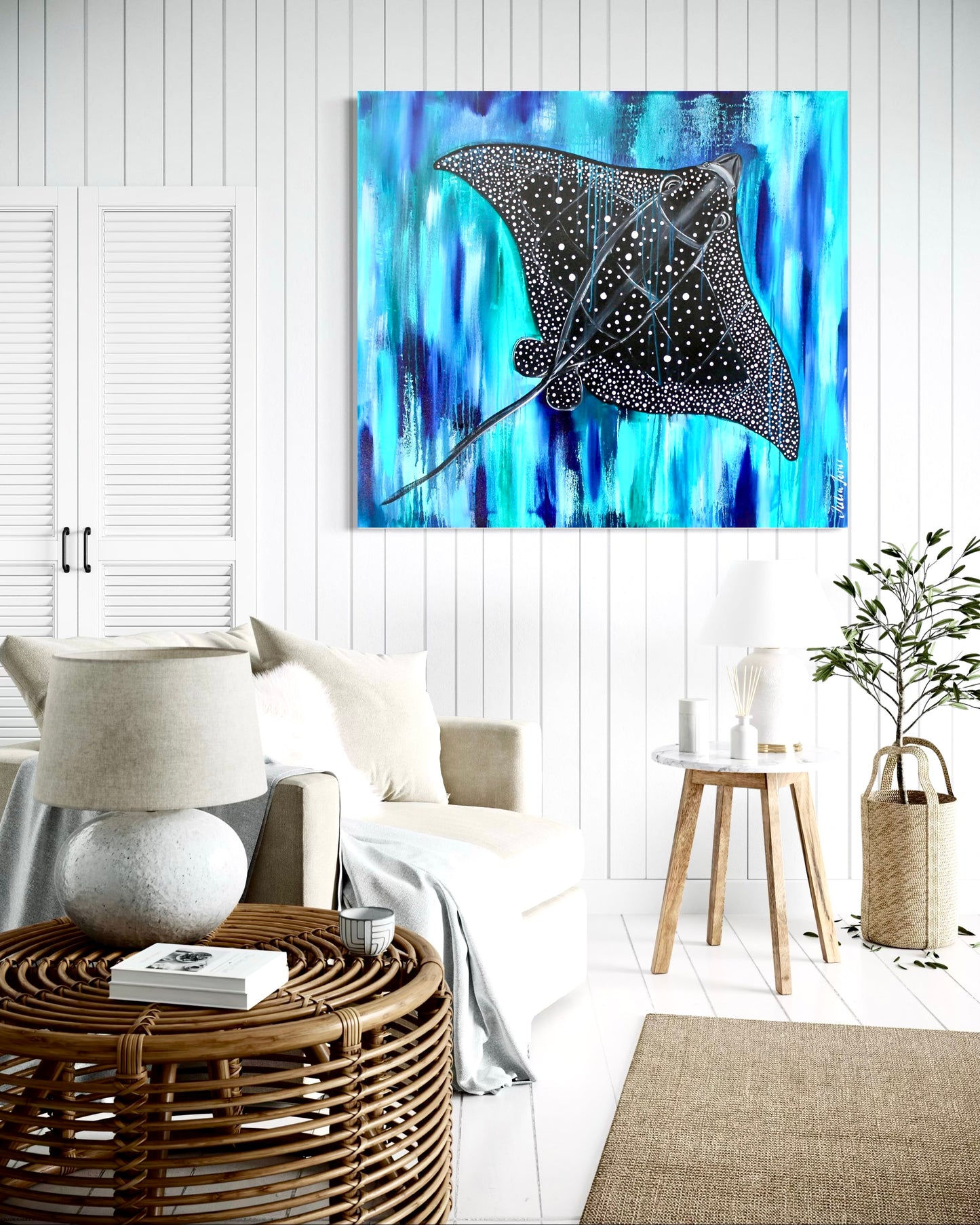 Eagle Ray - 1m x 920