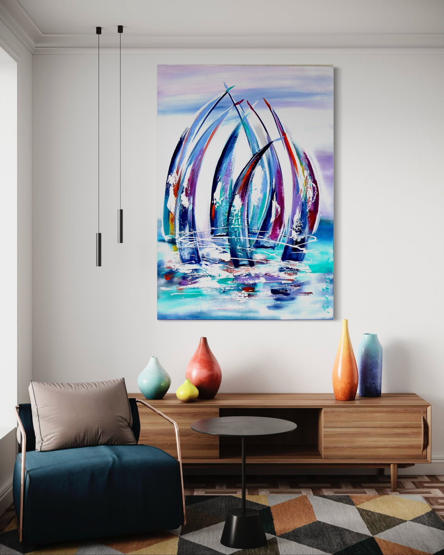 Sails in Motion - 1mx700