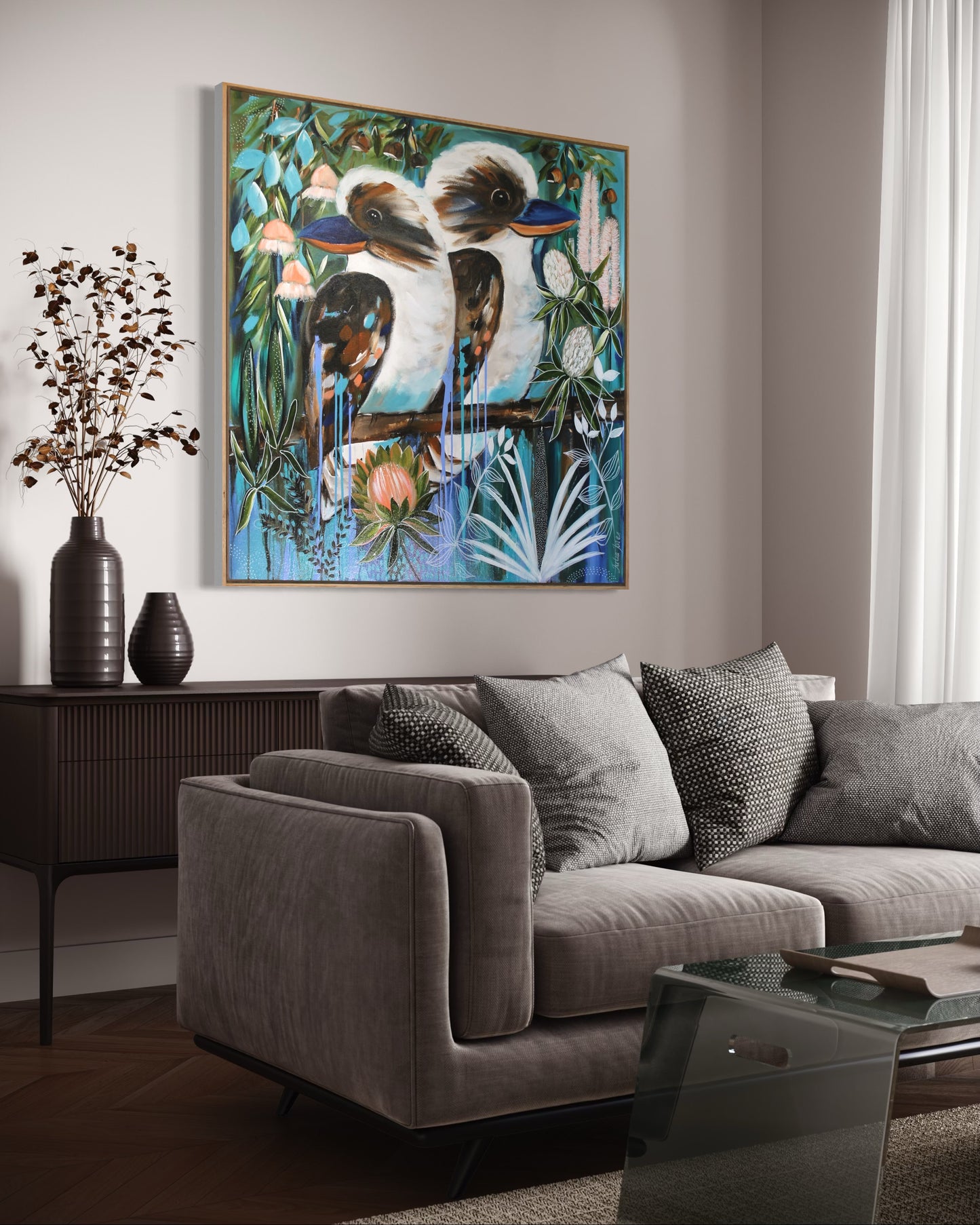 Kindred Spirits – A Celebration of Connection - 98cm x 98cm