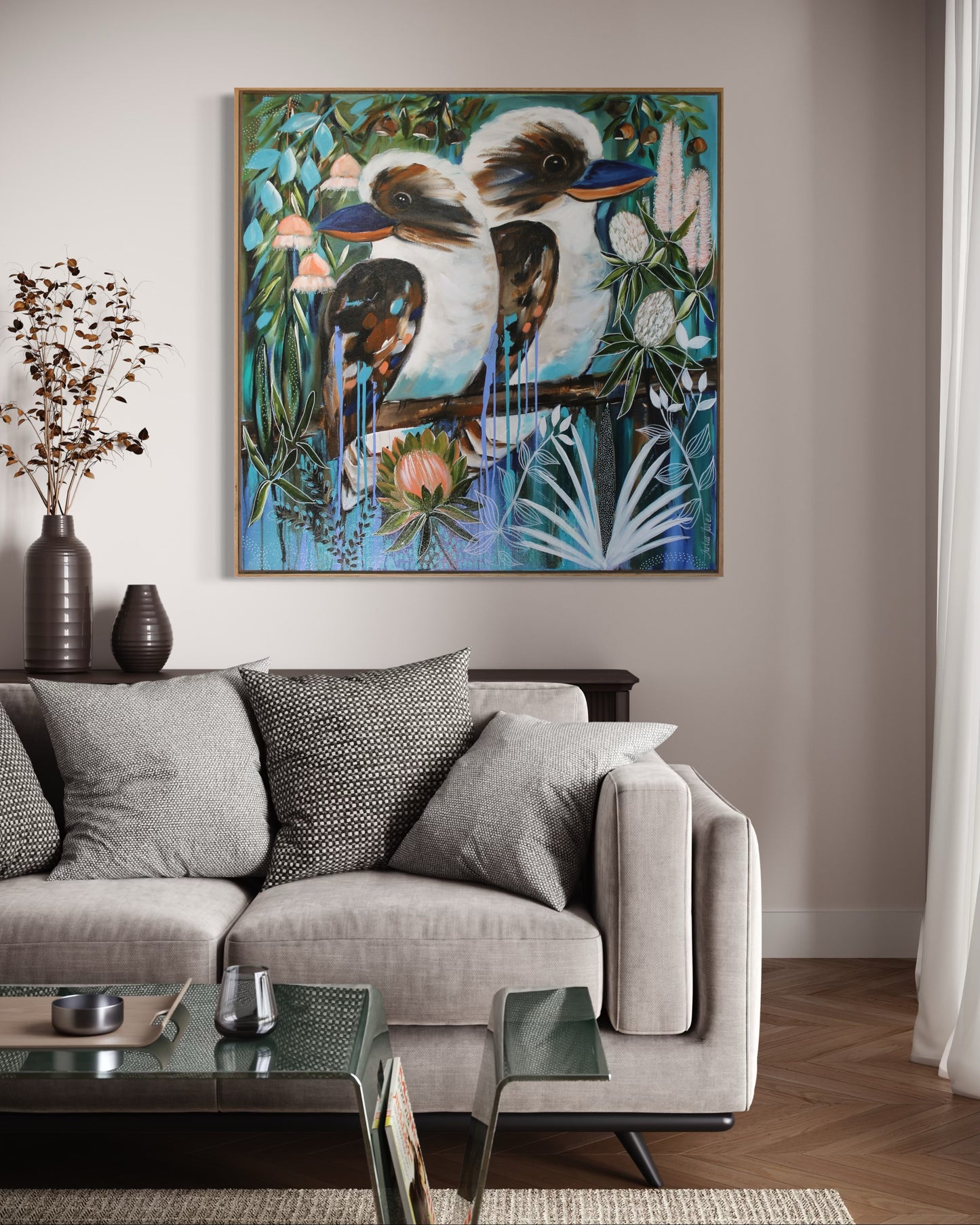 Kindred Spirits – A Celebration of Connection - 98cm x 98cm