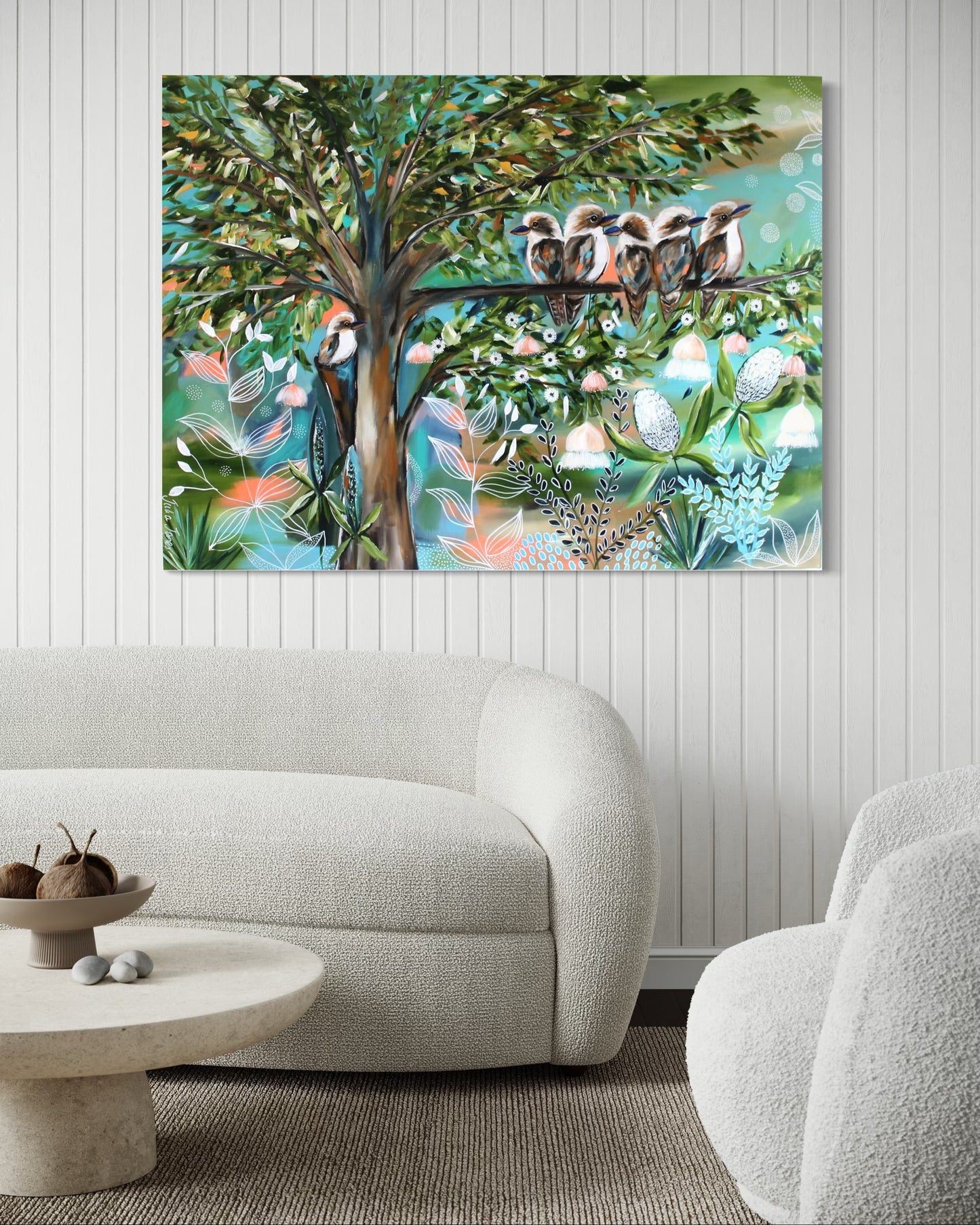 Whispers in the Canopy - Kookaburra Companions - 1.2x900