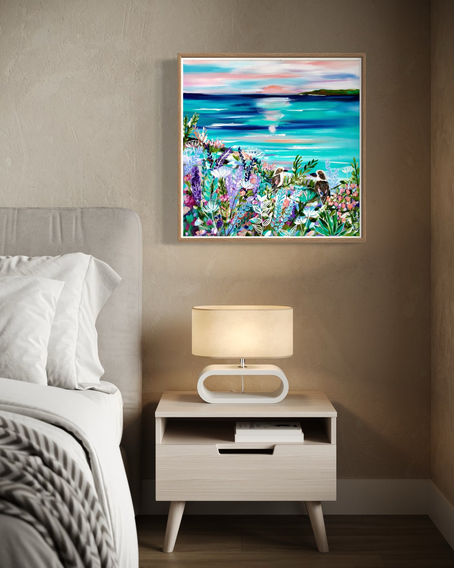 Coastal Whispers - 60x60