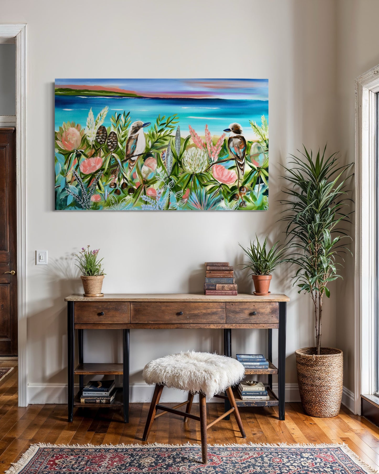 Shoreline song - 120 x 72 cm