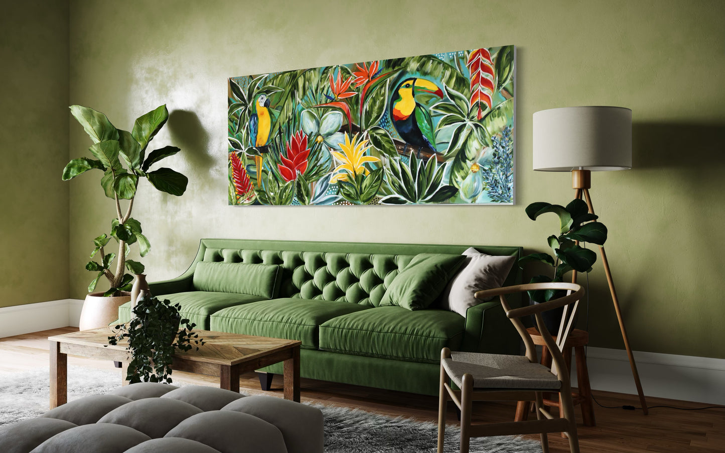 Jungle Serenade- 1.6x700