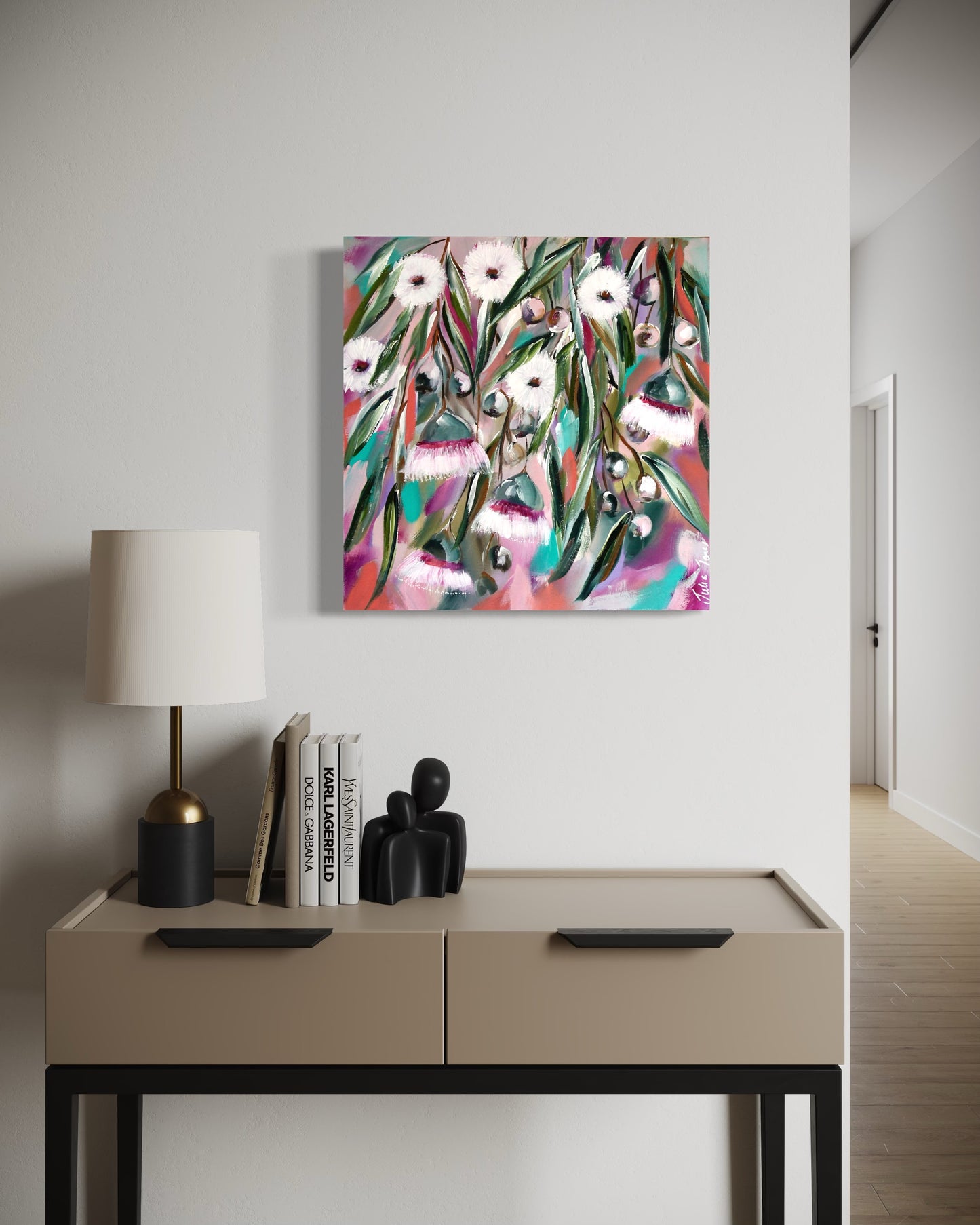 Eucalyptus Charm - 50x50