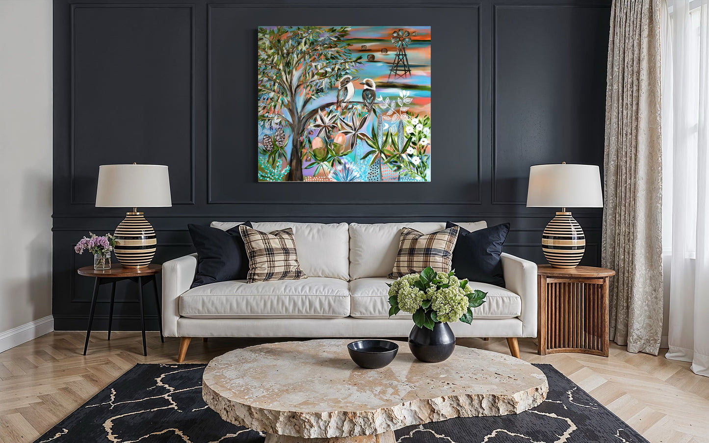 Sunset Watchers - 1m x 900