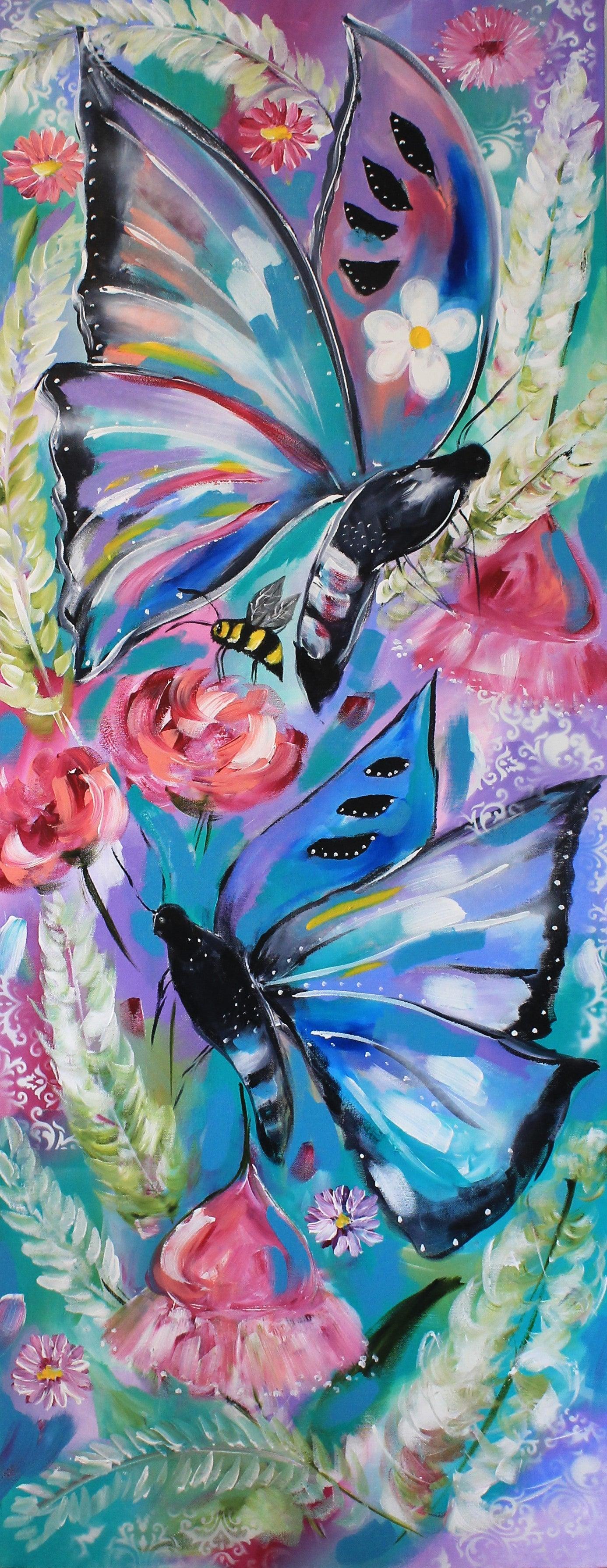 Butterflies - Be Free Butterfly wings - Julia Jones Art