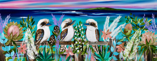 Kookaburra Laughter - 1.5 x 600