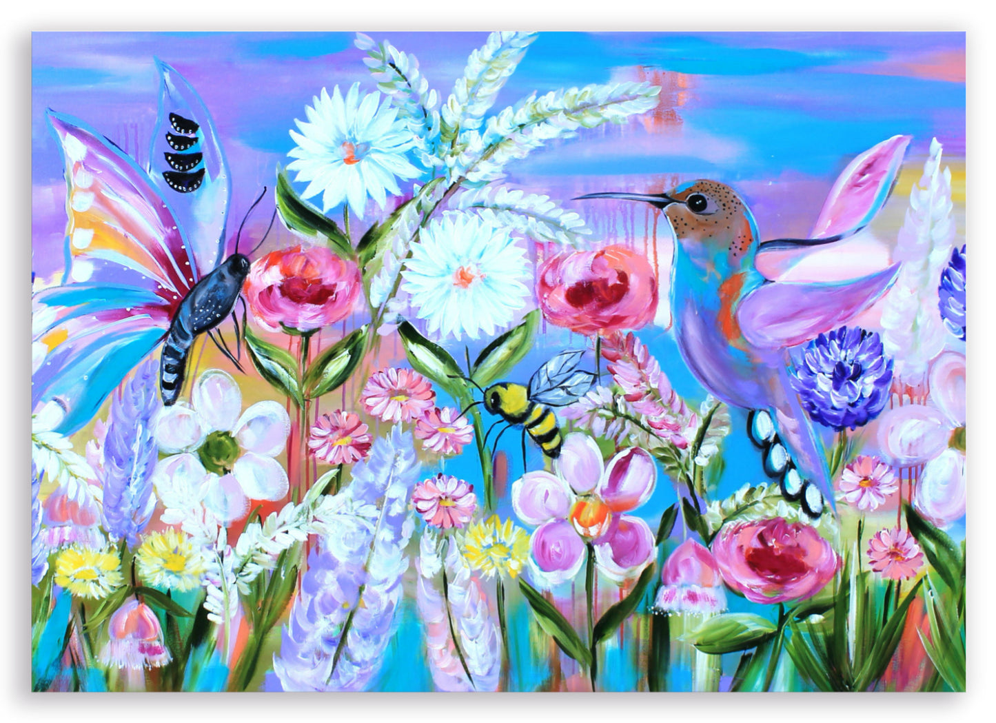 Springtime Symphony – A3 Art Print