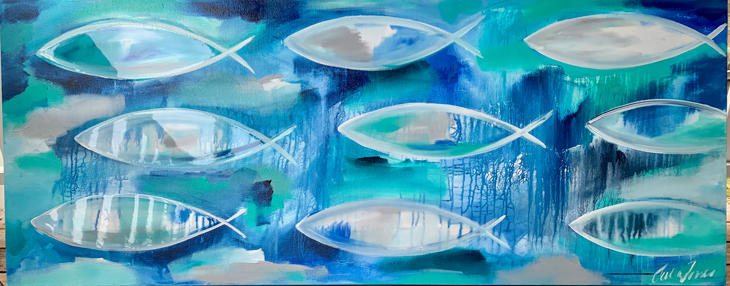 Aquatic wonderland - 1.5x600