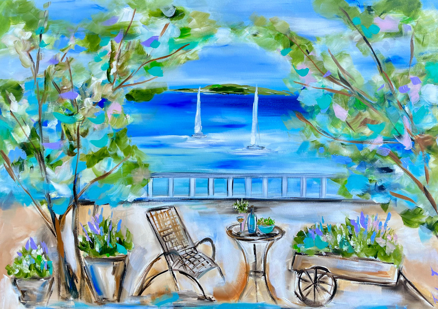 My garden of Eden - 1.2x900 - Original Artwork - Available by Commission