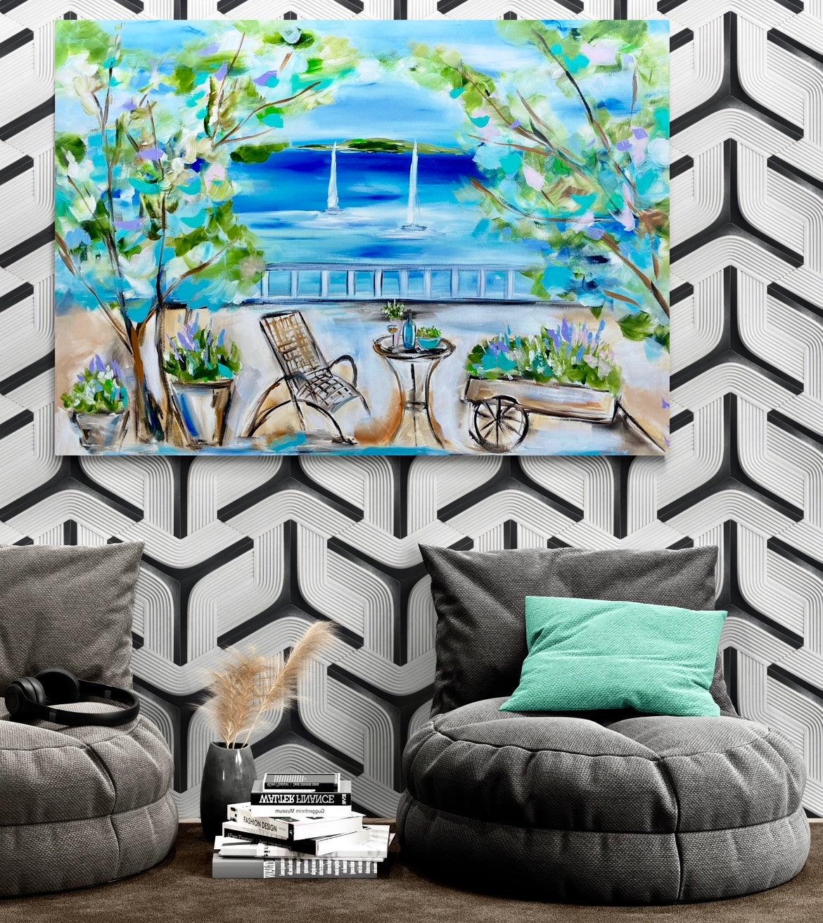 My garden of Eden - 1.2x900 - Original Artwork - Available by Commission