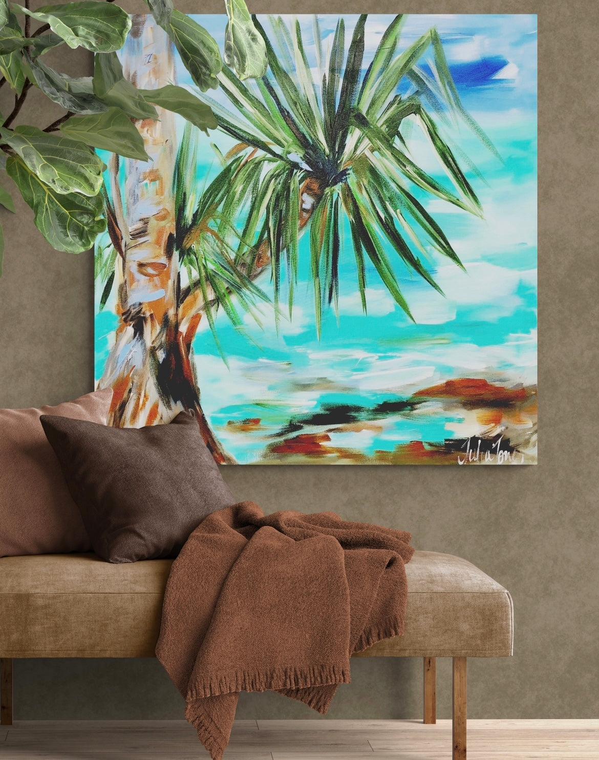 Coastal Shoreline - 900x900 - Original Artwok - Available by Commission