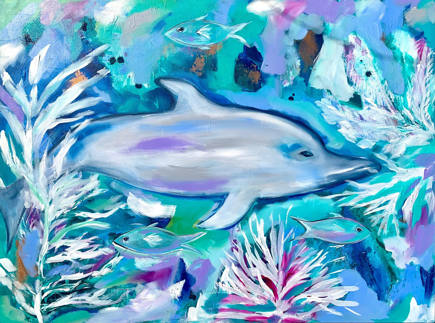 Delilah in the deep - 1.2 x 900