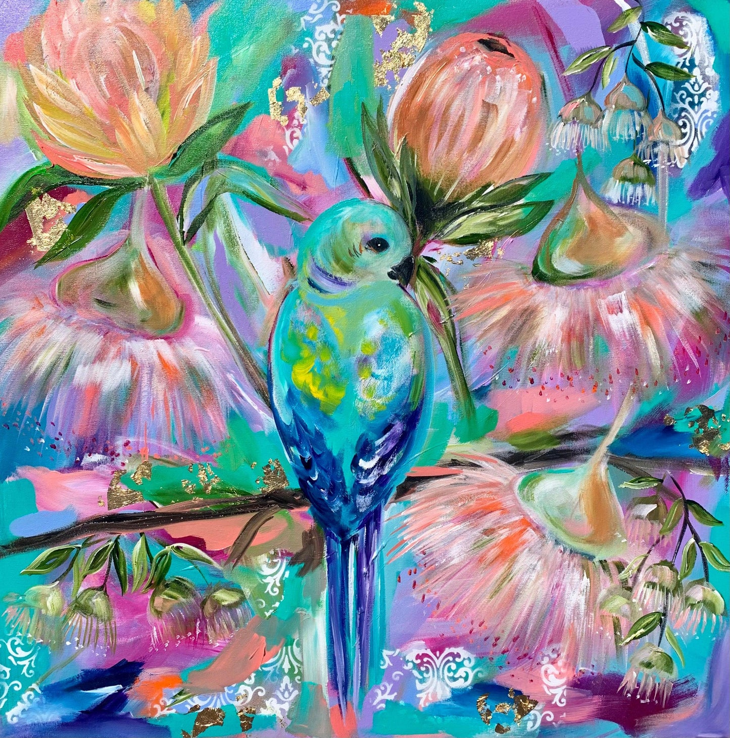 A birds paradise - 800 x 800 - Original Artwork - Available by Commission
