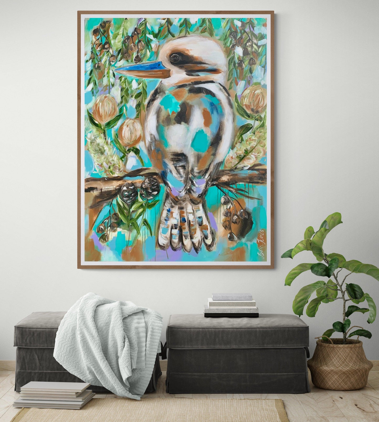 Picture Perfect - 1.2 x 900 - Original Canvas Painting - Available by Commission
