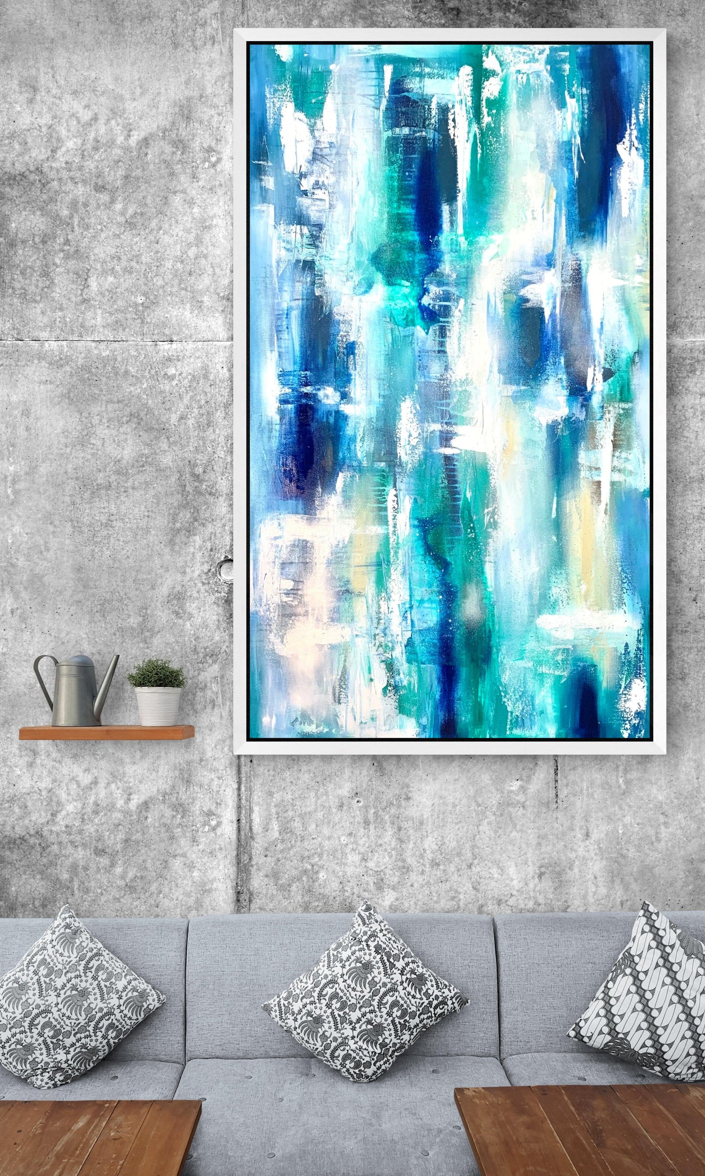 Sea Spray - 1.2 x 700 - Original Artwork - Available by Commission