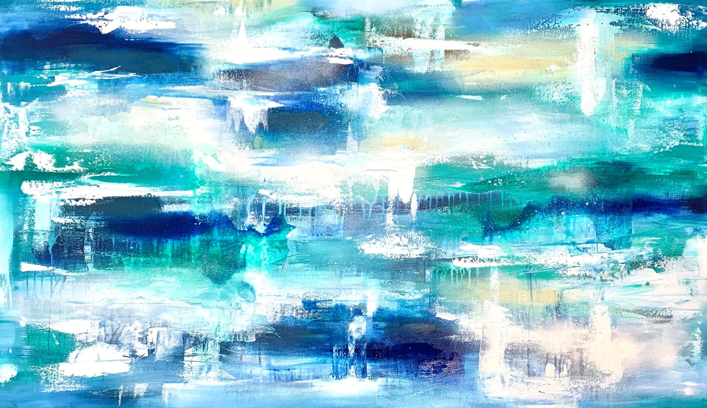 Sea Spray - 1.2 x 700 - Original Artwork - Available by Commission