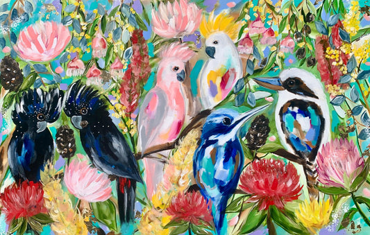 Aussie Birds - Australian Birds - Julia Jones Art