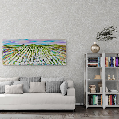Country - Cotton Whisper & Lavender Breeze - Julia Jones Art