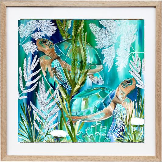 Turtle Drift - Print