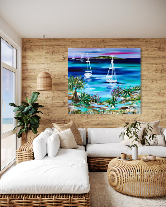 Sailing the Coast Line - 1.1x1