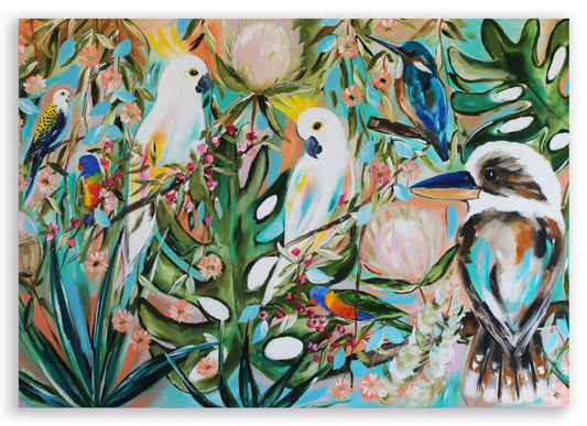 Bird Magic – A3 Art Print