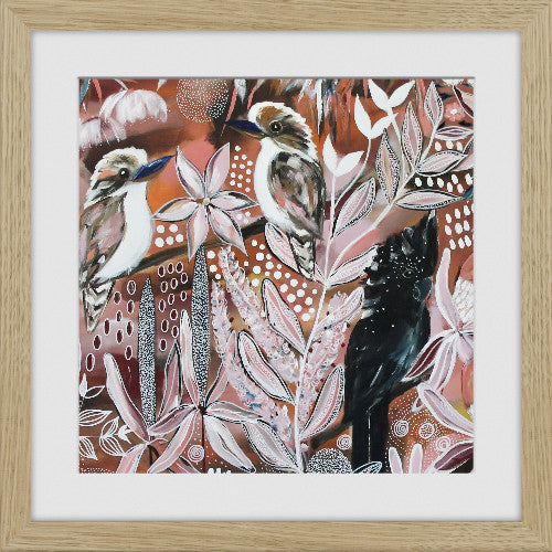 Whispers in Warm Earth print