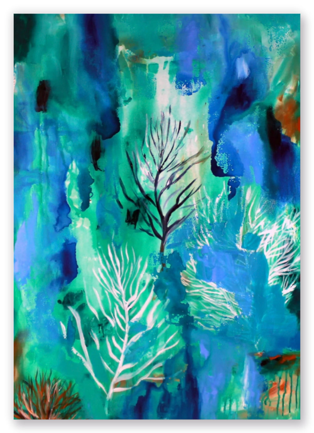 Whispers of the Reef – A3 Art Print