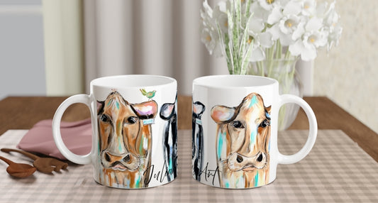Country Cows Mug – A Cheerful Nod to Farm Life