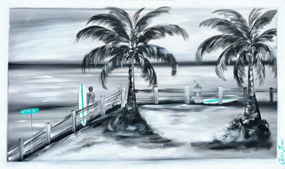 Beach vibes - Ocean dreams - Julia Jones Art