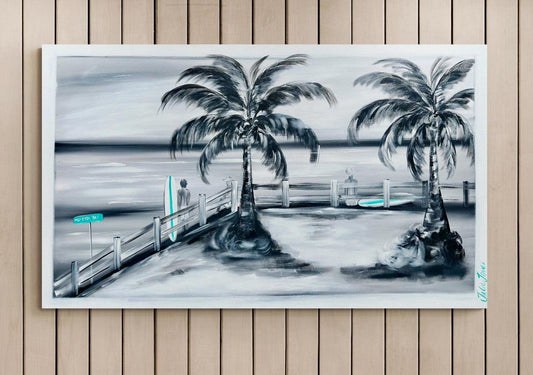 Beach vibes - Ocean dreams - Julia Jones Art