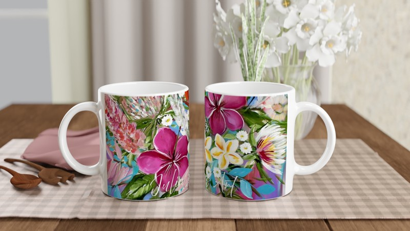 Blossums of Joy Mug
