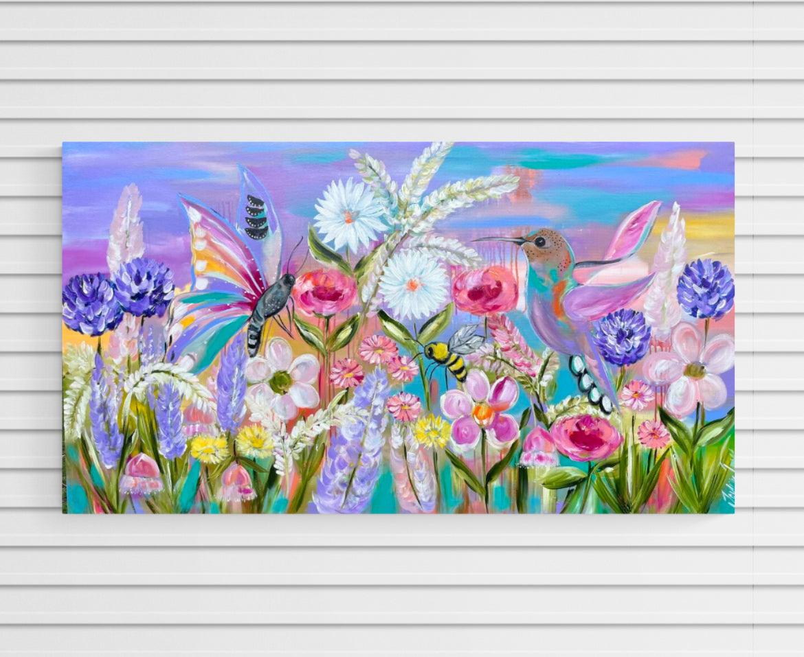 Flora - Floral Symphony - Julia Jones Art