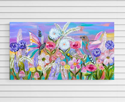 Flora - Floral Symphony - Julia Jones Art