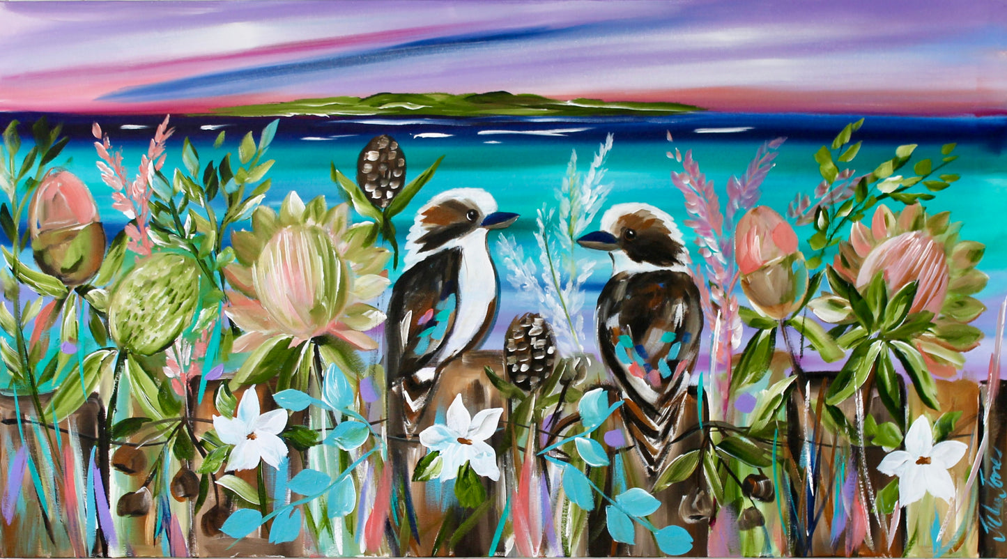 Coastal Chorus – A Celebration of Native Beauty 1300mm x 720mm