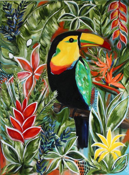 Toucan Fiesta - 90 x 120 cm