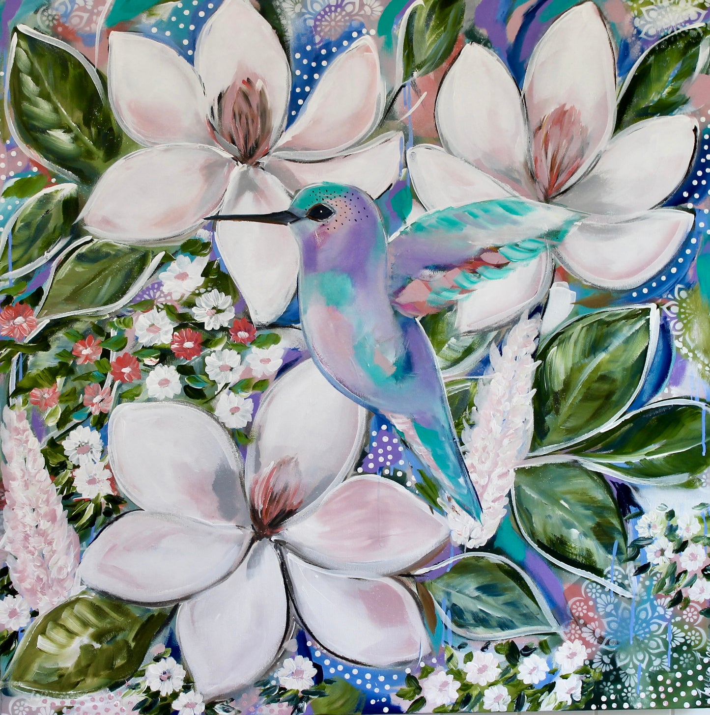 Whispers of Petals & Wings - 900x900