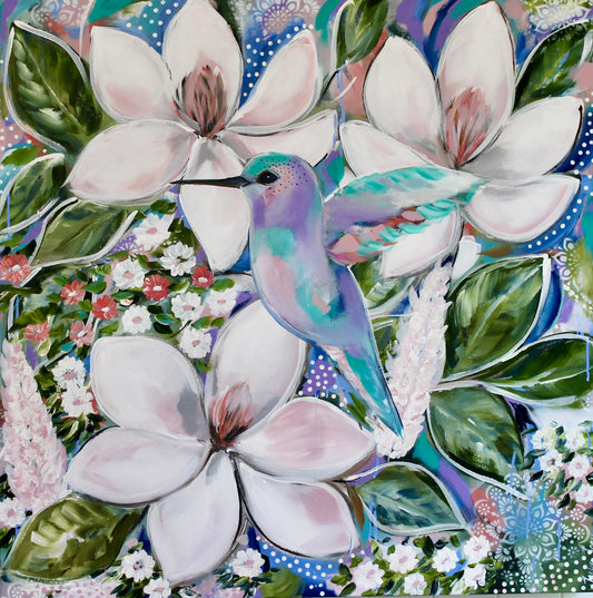 Whispers of Petals & Wings - 900x900