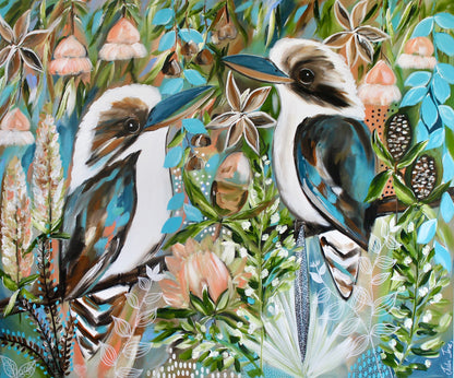 Kookaburra Garden Song - 1.2x1m