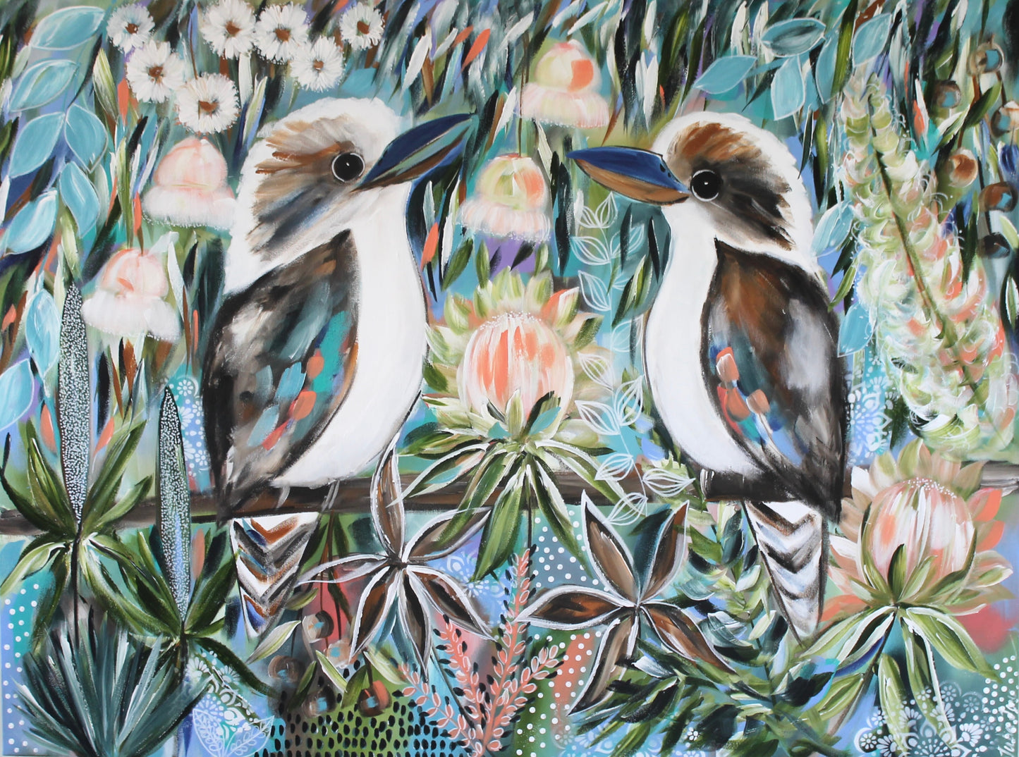 Kookaburras in Bloom - 1.2x900