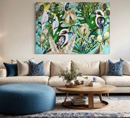 Native Harmony - 1.4x1m - Julia Jones Art