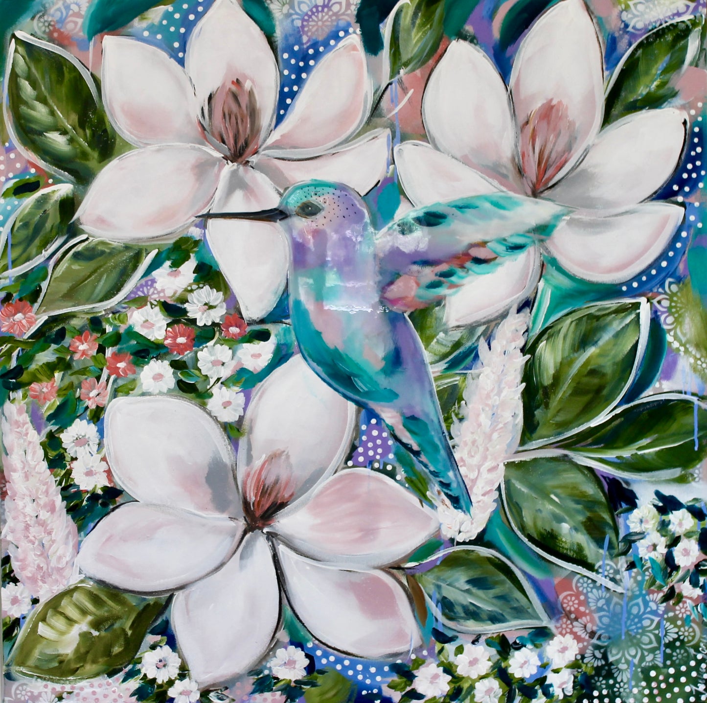 Whispers of Petals & Wings - 900x900